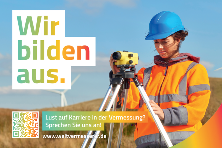 Wir bilden aus zum Weltvermesserer