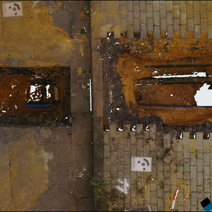 Vermessungstechnische Erfassung (unterirdischer) technischer Infrastruktur - Terrestrisches Laserscanning